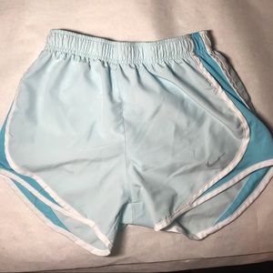 Light blue Nike shorts size adult XS